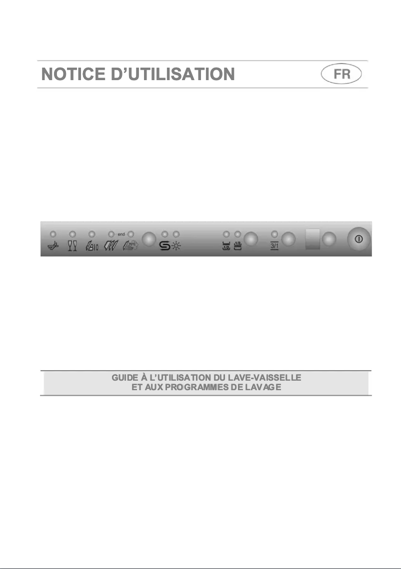Page 1 de la notice Manuel utilisateur Smeg STL827B