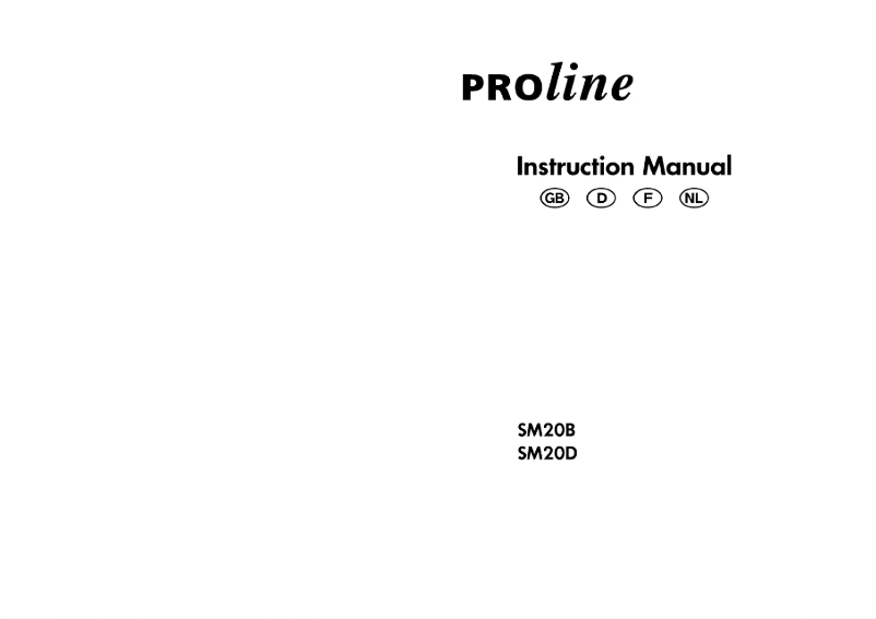 Page 1 de la notice Manuel utilisateur LG MS-1922R