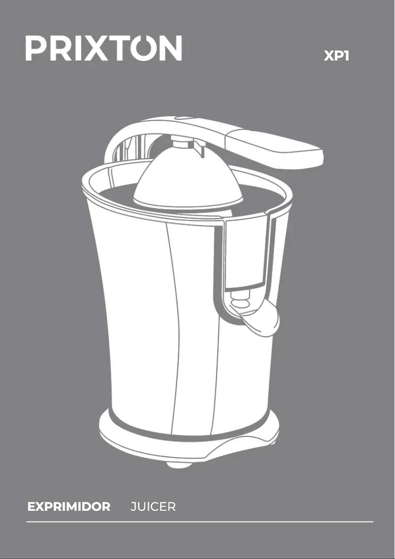 Page 1 de la notice Manuel utilisateur Prixton XP1