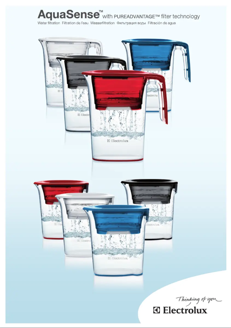 Page 1 de la notice Manuel utilisateur Electrolux EWFPKIT