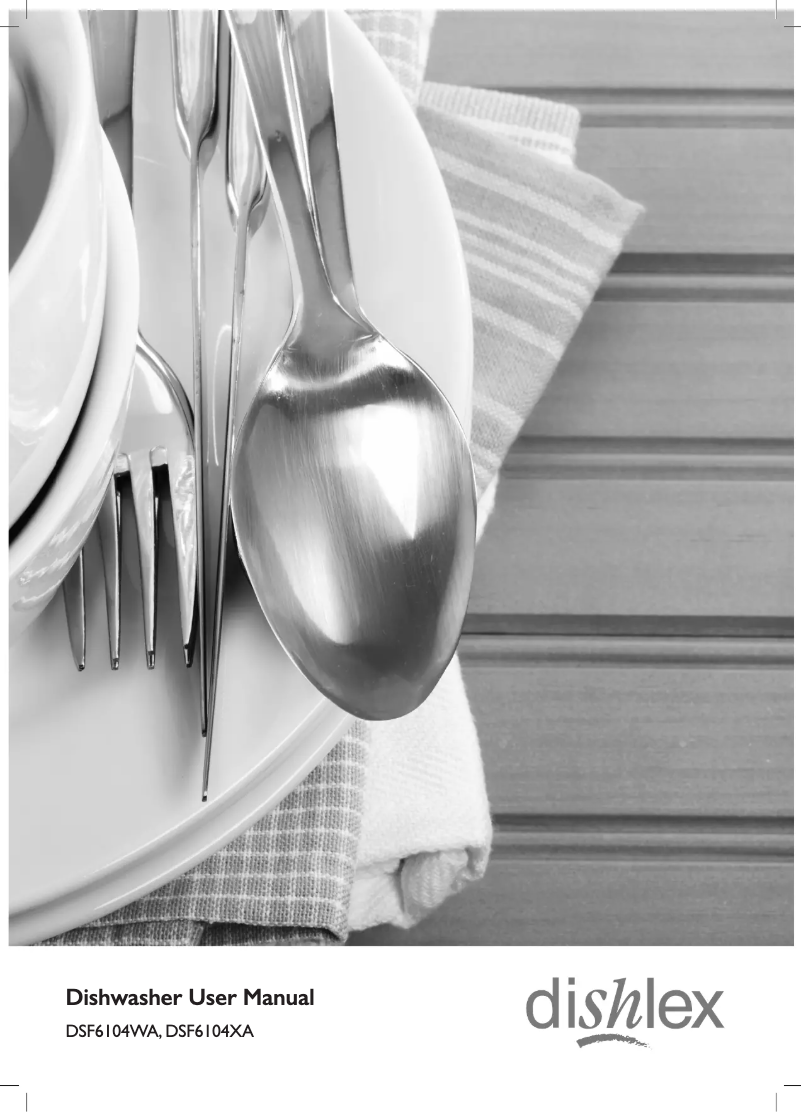 Page 1 de la notice Manuel utilisateur Dishlex DSF6104WA