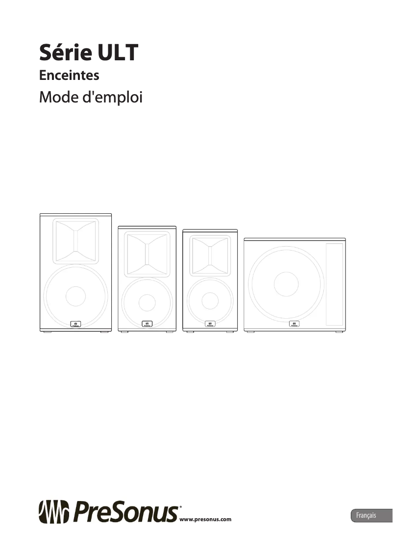 Image de la première page du manuel de l'appareil ULT18