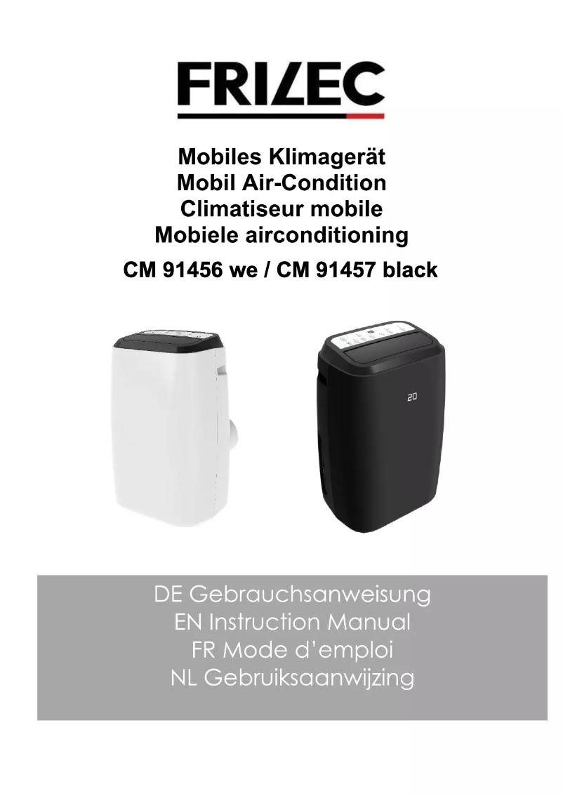Page 1 de la notice Manuel utilisateur Frilec CM91456