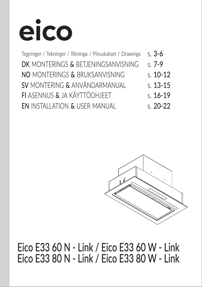 Image de la première page du manuel de l'appareil E33 80 N