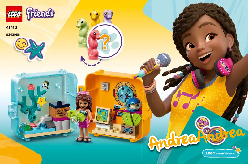 Page 1 de la notice Manuel utilisateur Lego Friends 41410