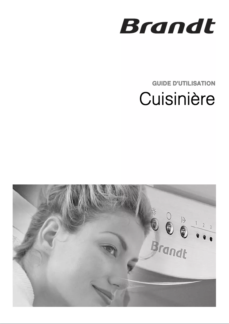 Page 1 de la notice Manuel utilisateur Brandt KGC1005E