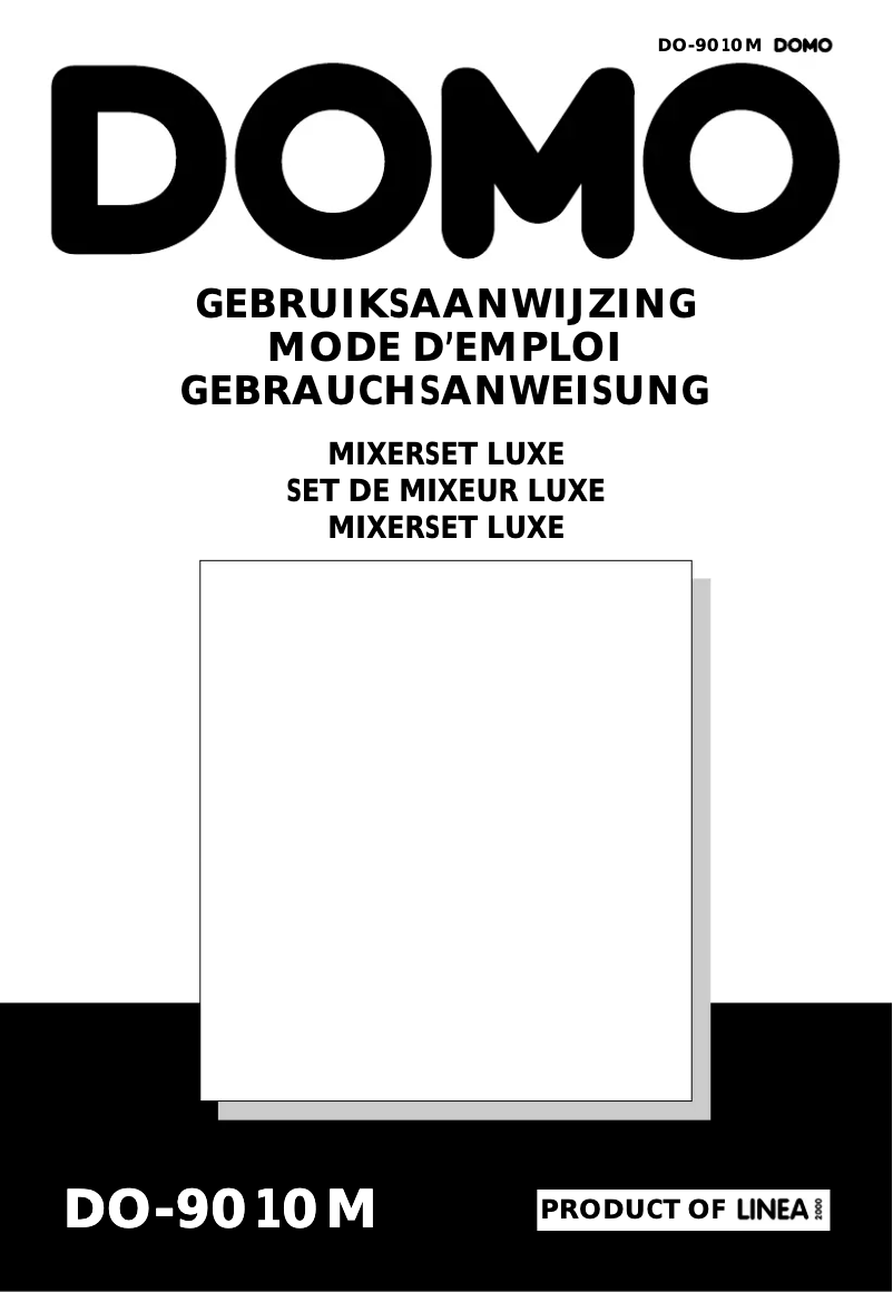 Page n°1 - Manuel utilisateur Domo DO9010M