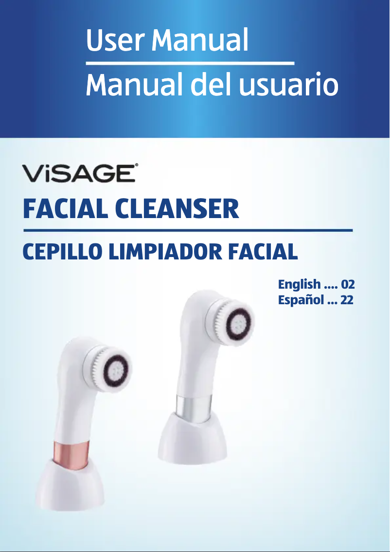 Page n°1 - Manuel utilisateur Visage GT-FCR-03