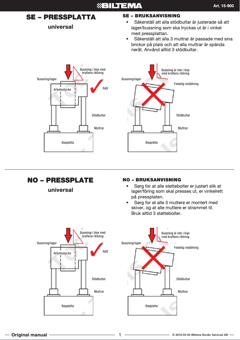 Image de la première page du manuel de l'appareil 15-900