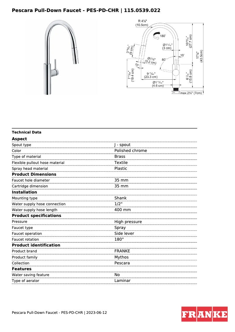 Imagen de la primera página del manual del dispositivo PES-PD-SNI