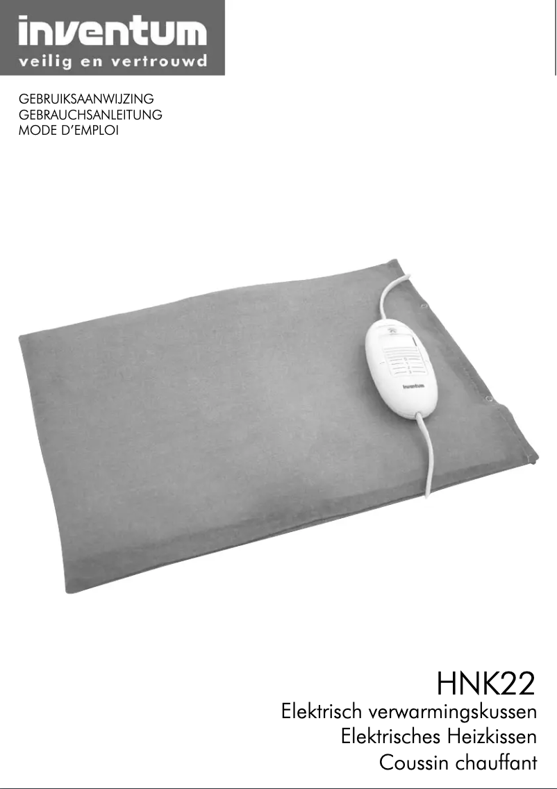 Image de la première page du manuel de l'appareil HNK22