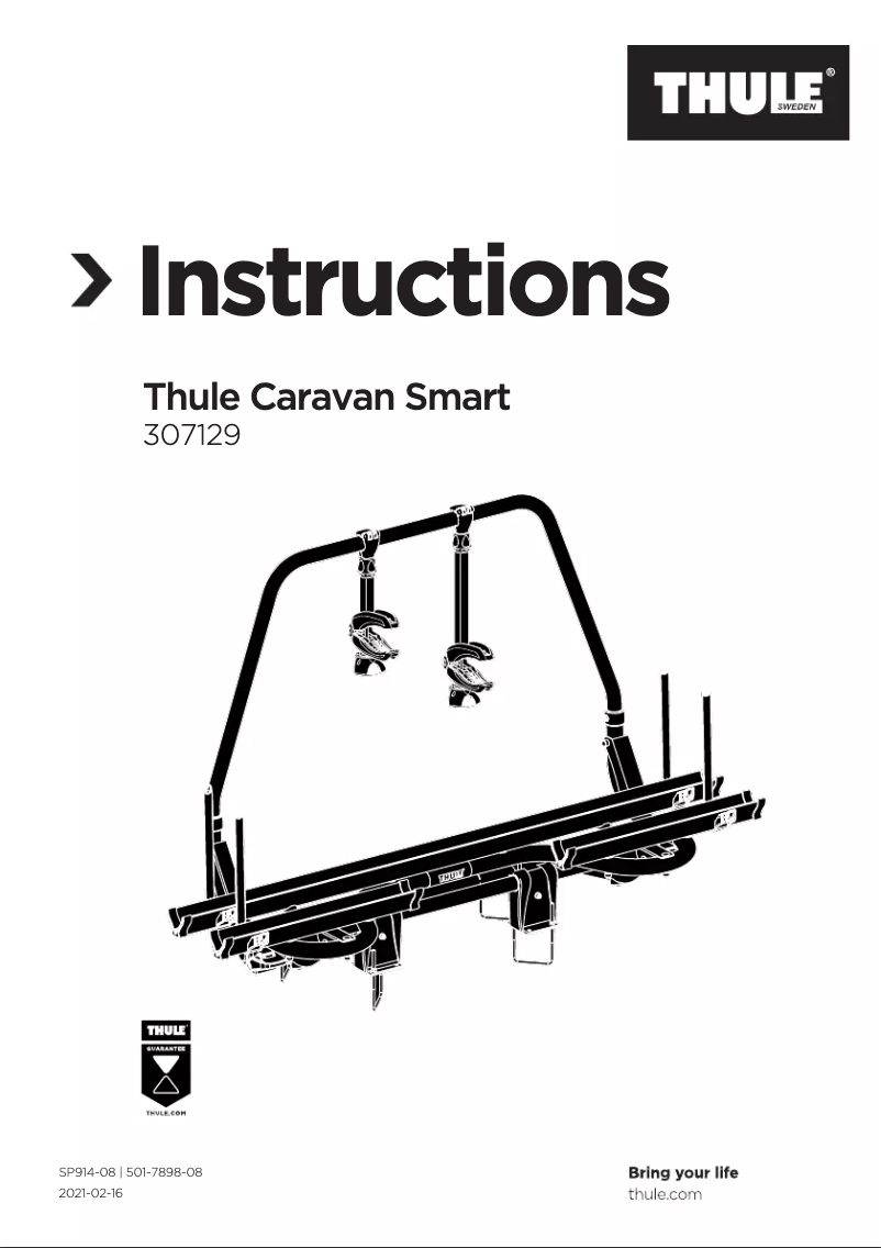Page n°1 - Manuel utilisateur Thule Caravan Smart