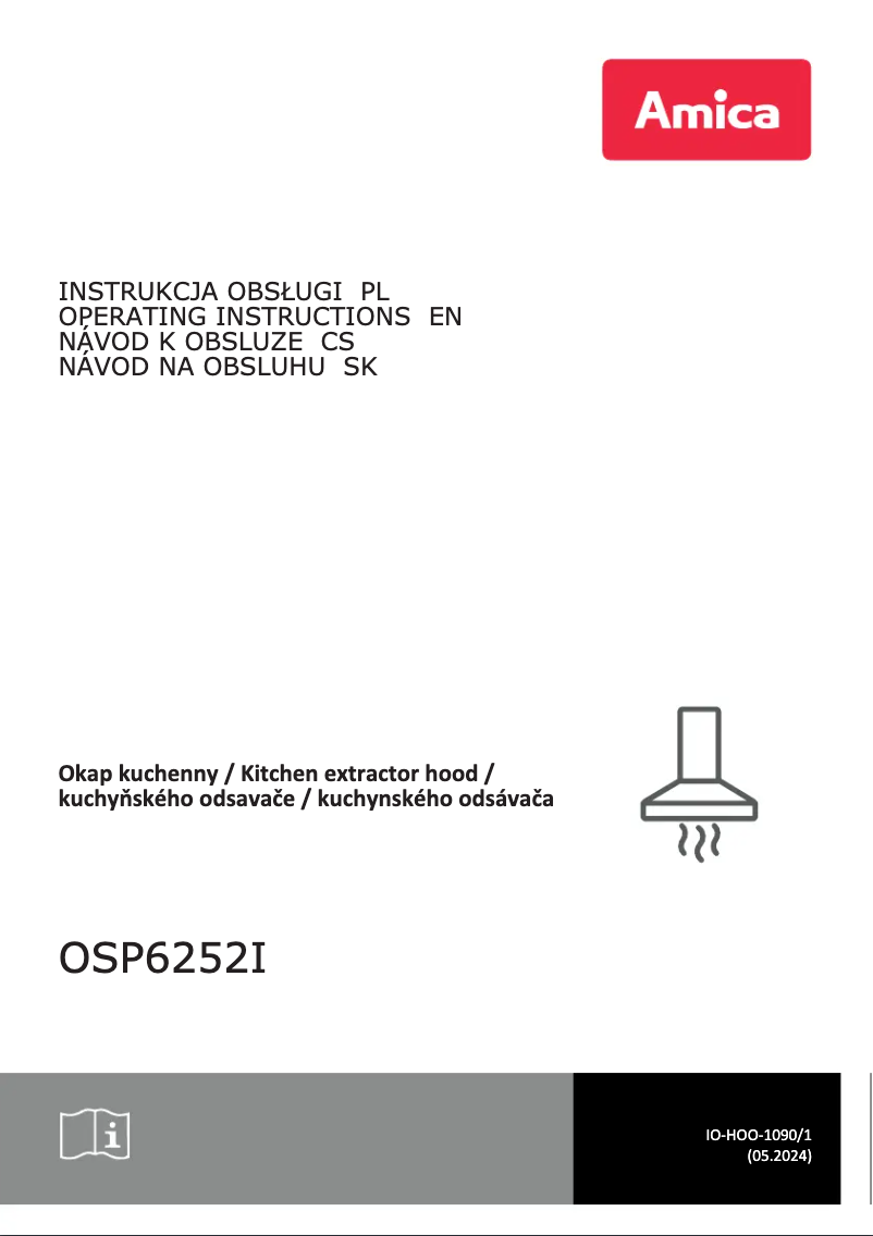 Page n°1 - Manuel utilisateur Amica OSP6252I