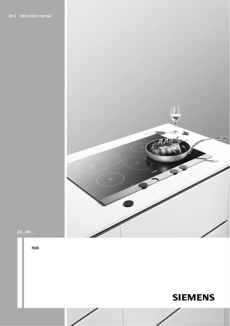 Image de la première page du manuel de l'appareil EH375MV17E