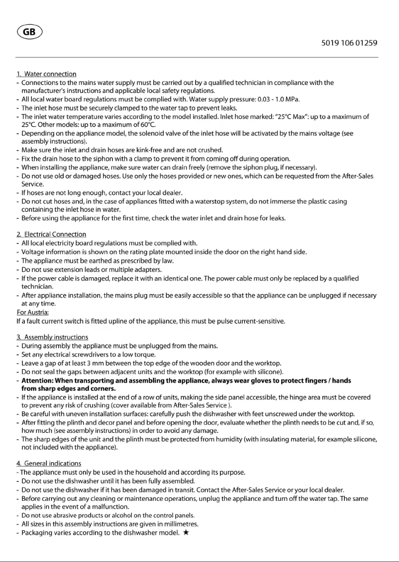 Image de la première page du manuel de l'appareil ADG 7500