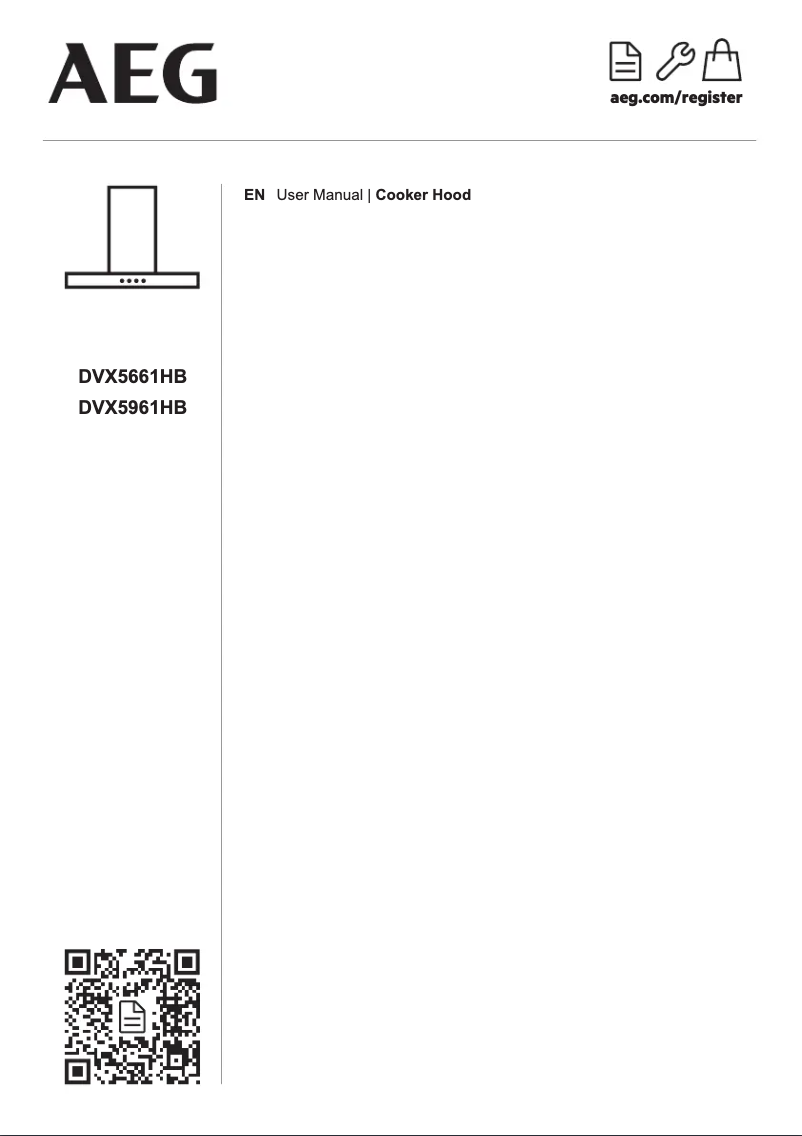 Page n°1 - Manuel utilisateur AEG DVX5961HB