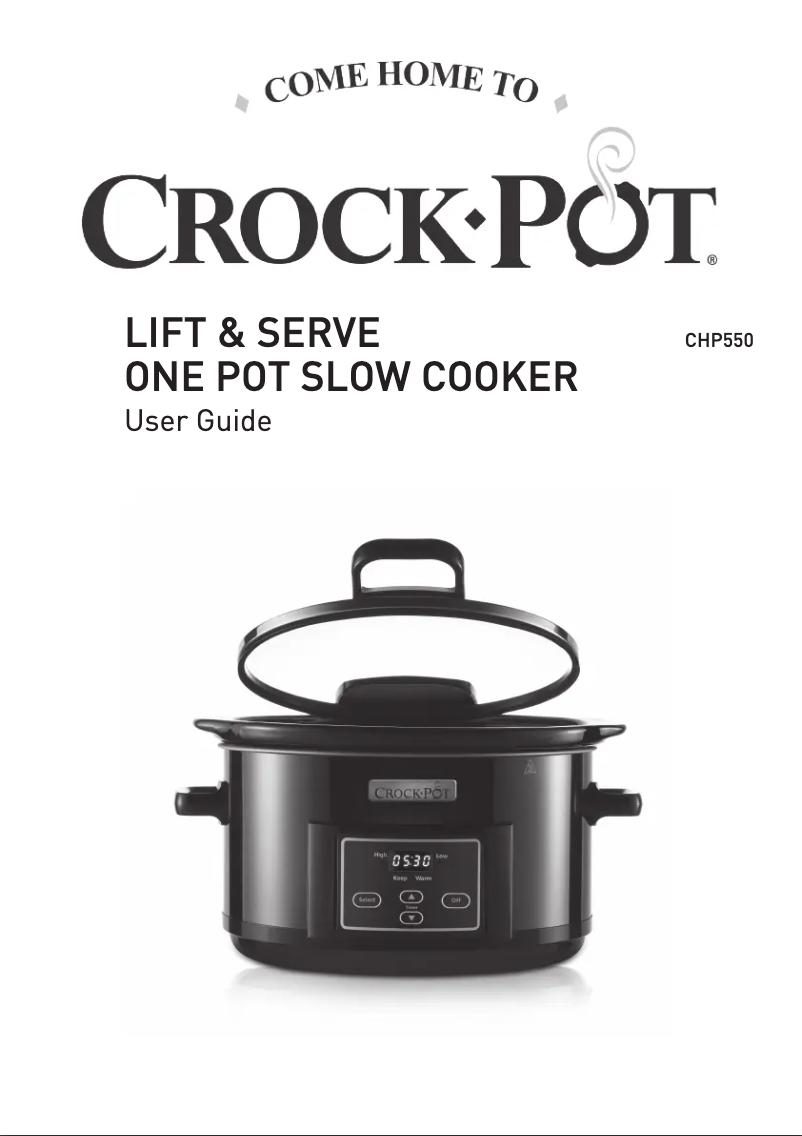 Página 1 del manual Manual de usuario Crock-Pot Lift & Serve CHP550