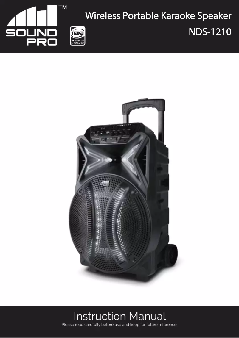 Página 1 del manual Manual de usuario Naxa NDS-1210