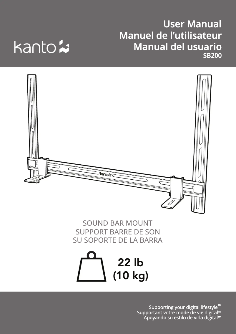 Image de la première page du manuel de l'appareil SB200