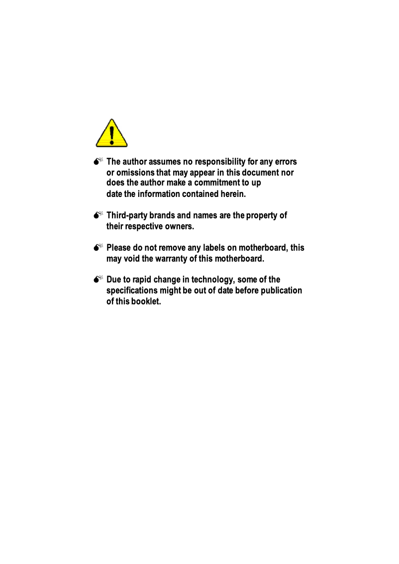 Page 1 de la notice Manuel utilisateur Gigabyte GA-8VD667K