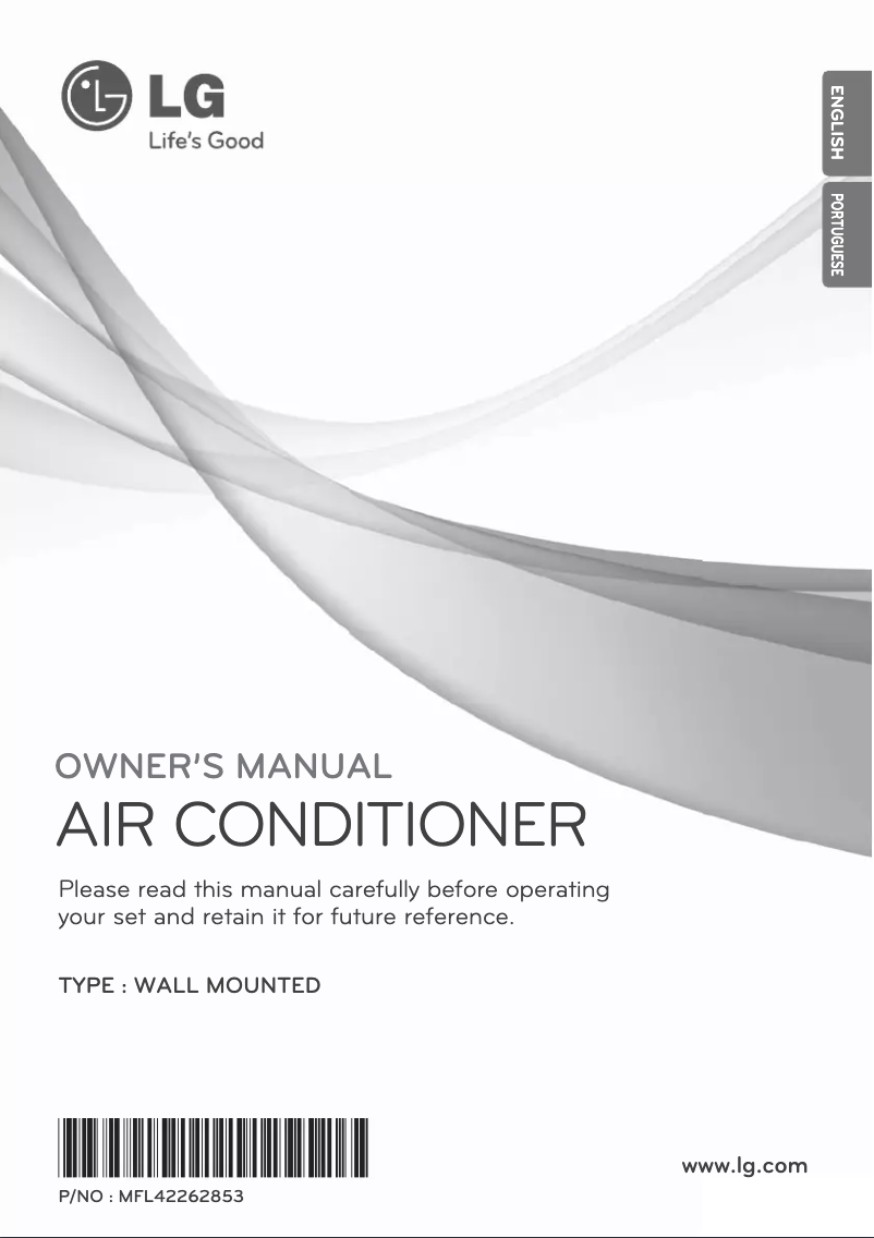 Image de la première page du manuel de l'appareil ASNQ092WSA0