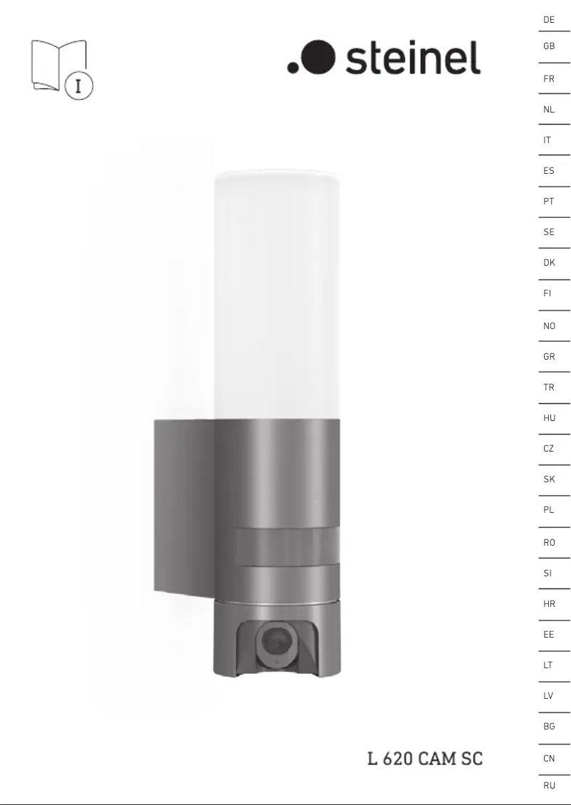Image de la première page du manuel de l'appareil L 620 CAM SC