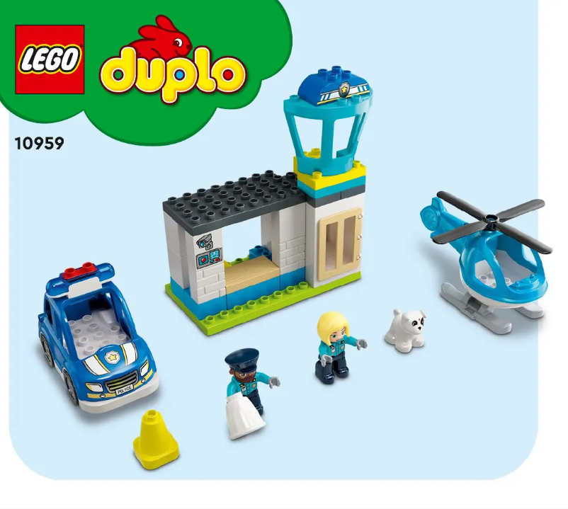 Page 1 de la notice Manuel utilisateur Lego Duplo 10959