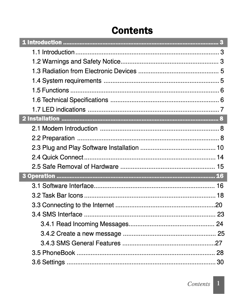 Page 1 de la notice Manuel utilisateur ZTE Telstra Turbo 7