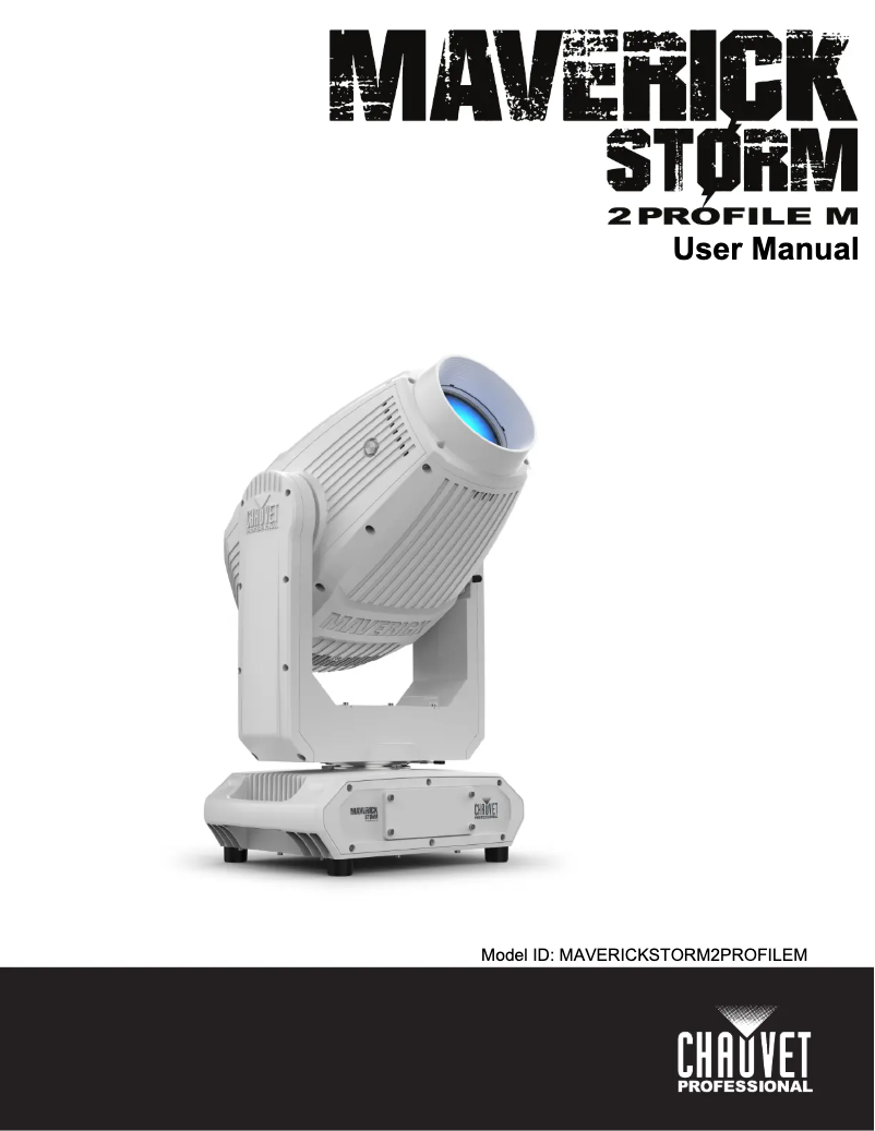 Image de la première page du manuel de l'appareil Maverick Storm 2 Profile M