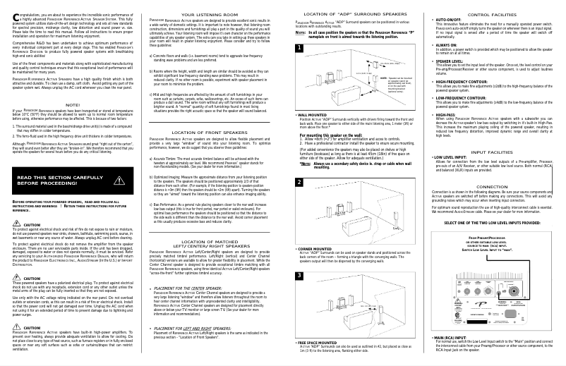 Image de la première page du manuel de l'appareil Monitor 90p v4