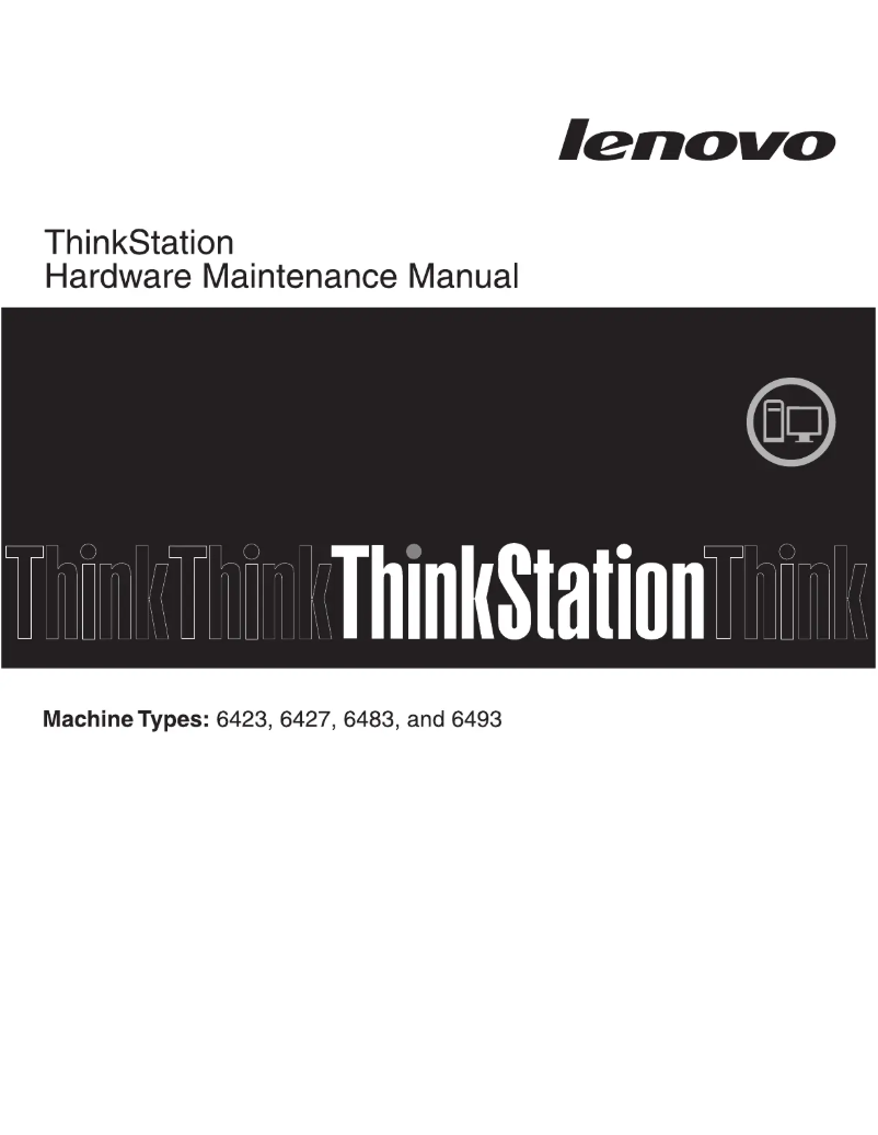 Page 1 de la notice Manuel utilisateur Lenovo ThinkStation D10