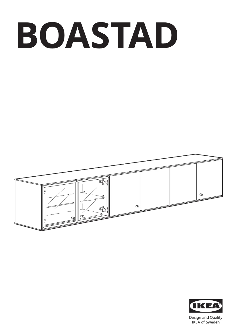 Página 1 del manual Manual de usuario Ikea BOASTAD 005.070.18