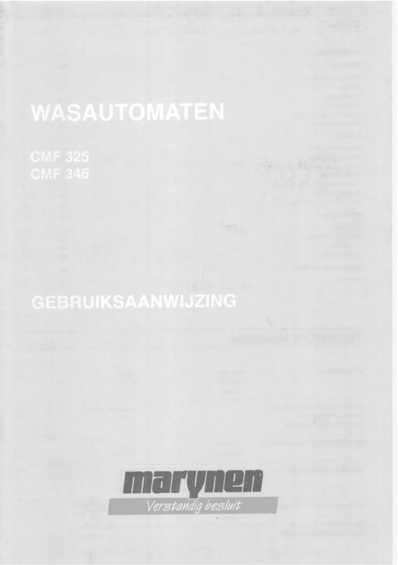 Página 1 del manual Manual de usuario Marynen CMF 325