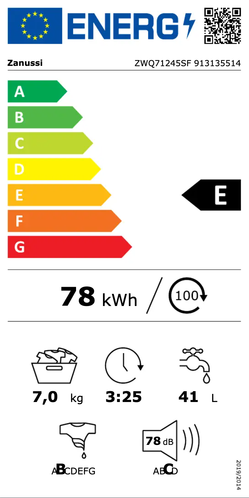 Page n°1 - Manuel utilisateur Zanussi ZWQ71245SF