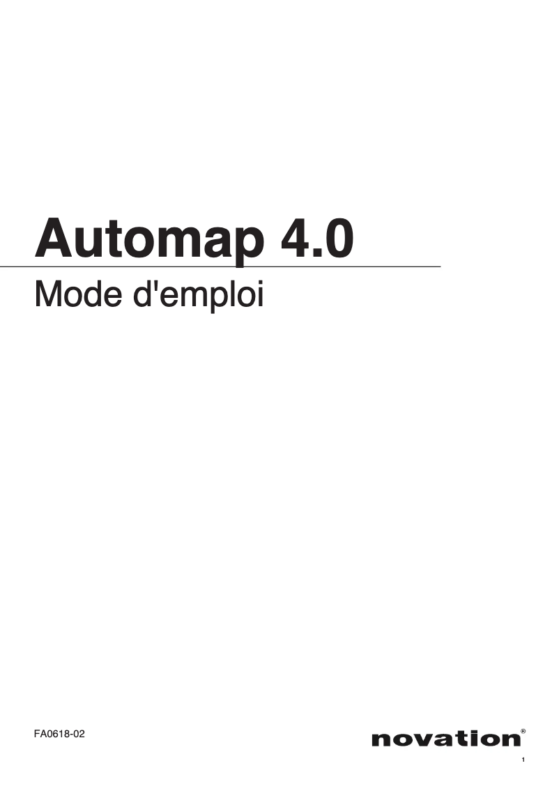 Image de la première page du manuel de l'appareil Launchpad S