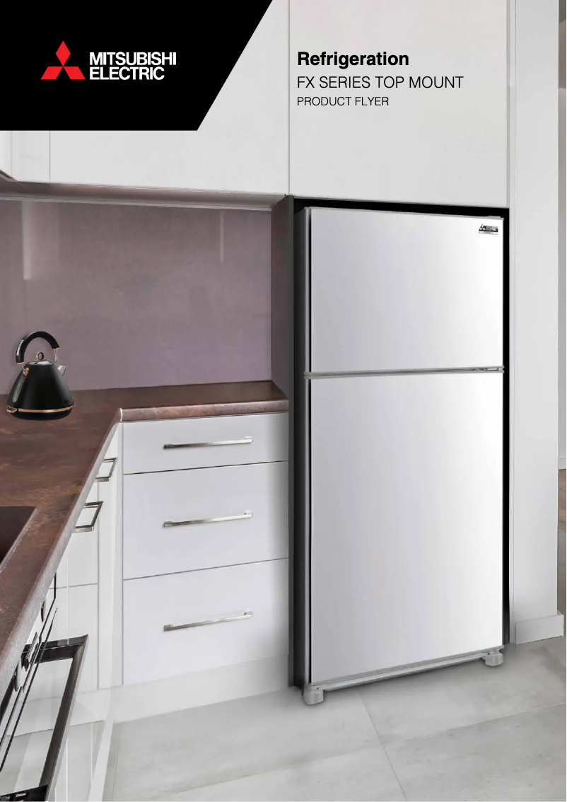 First page image of the manual for MR-FX389EP