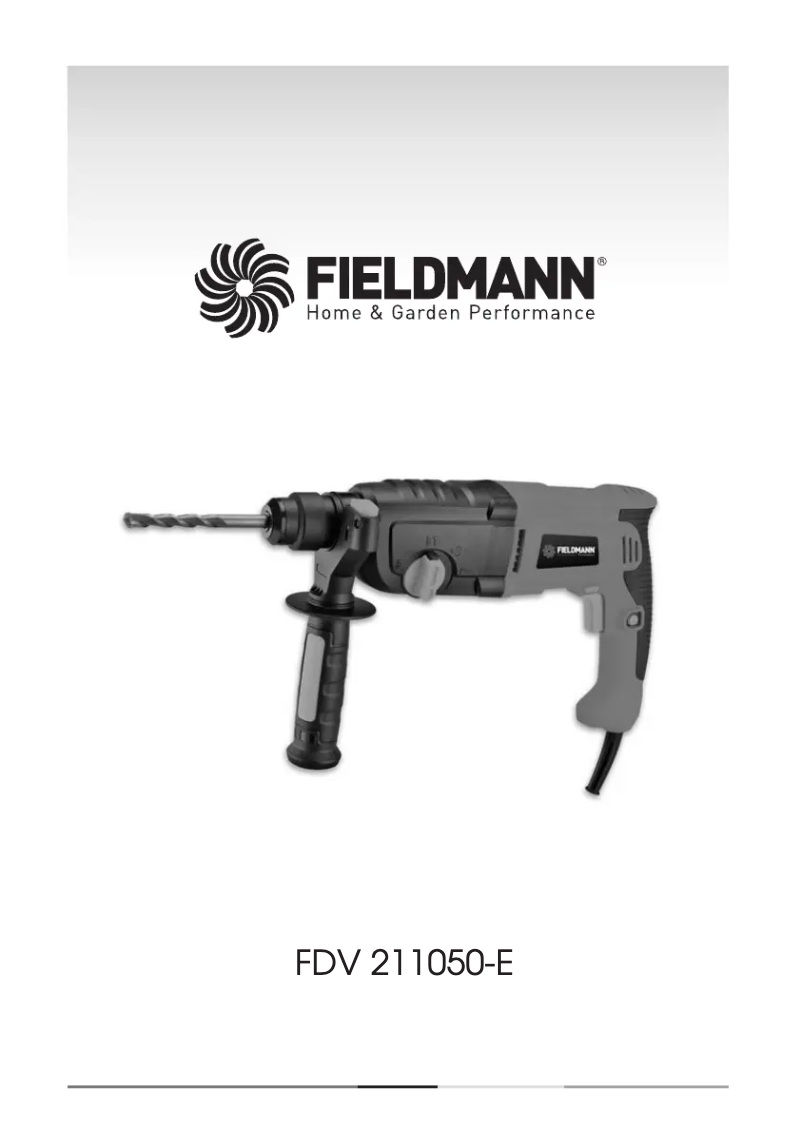 Page 1 de la notice Manuel utilisateur Fieldmann FDV 211050-E