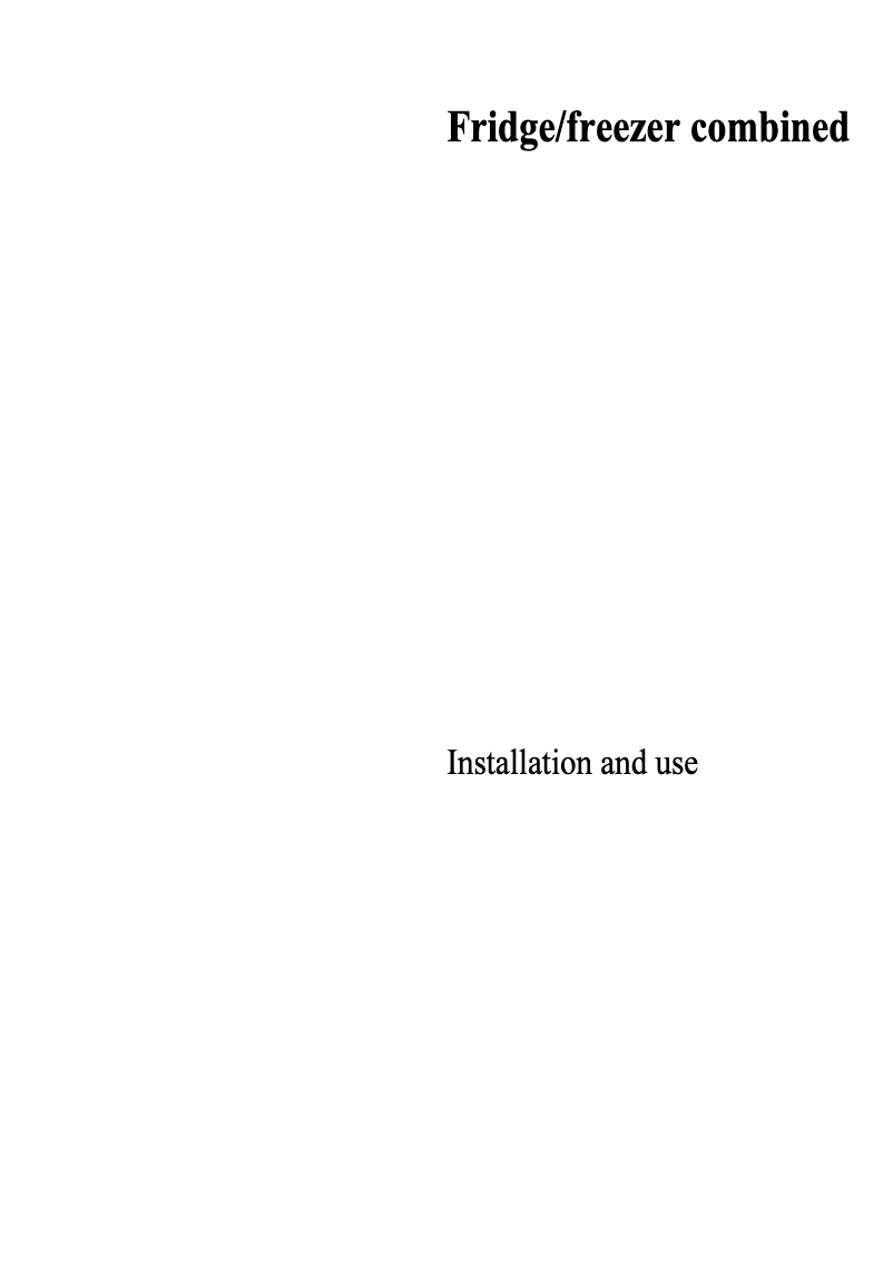Page 1 de la notice Manuel utilisateur Ariston Thermo BCS 313 A VE I UK