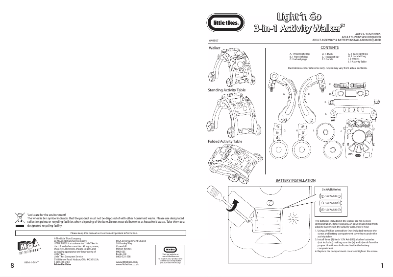 Image de la première page du manuel de l'appareil 640957