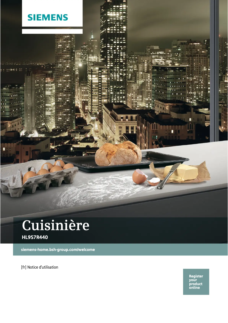 Page n°1 - Manuel utilisateur Siemens HL9S7R440