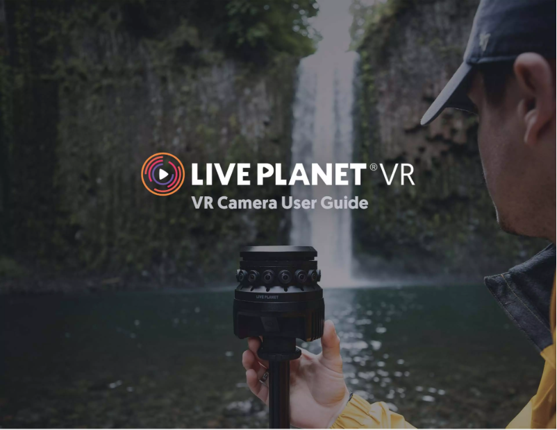 Página 1 del manual Manual de usuario Live Planet VR Camera
