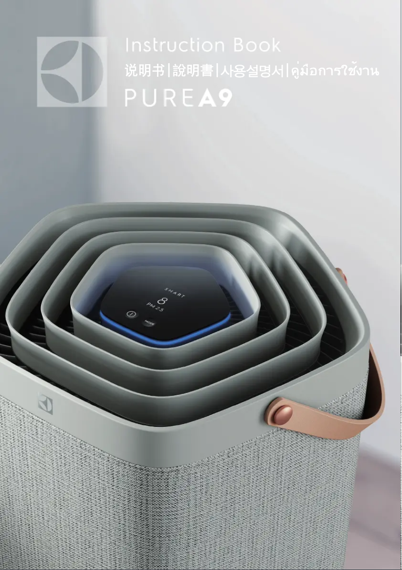 Image de la première page du manuel de l'appareil Pure A9 PA91-606GY