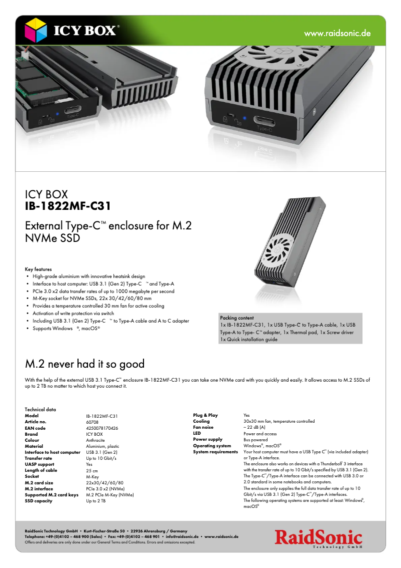Image de la première page du manuel de l'appareil IB-1822MF-C31