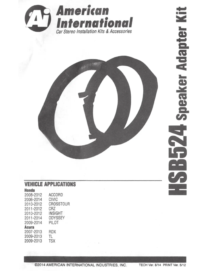 Image de la première page du manuel de l'appareil HSB524