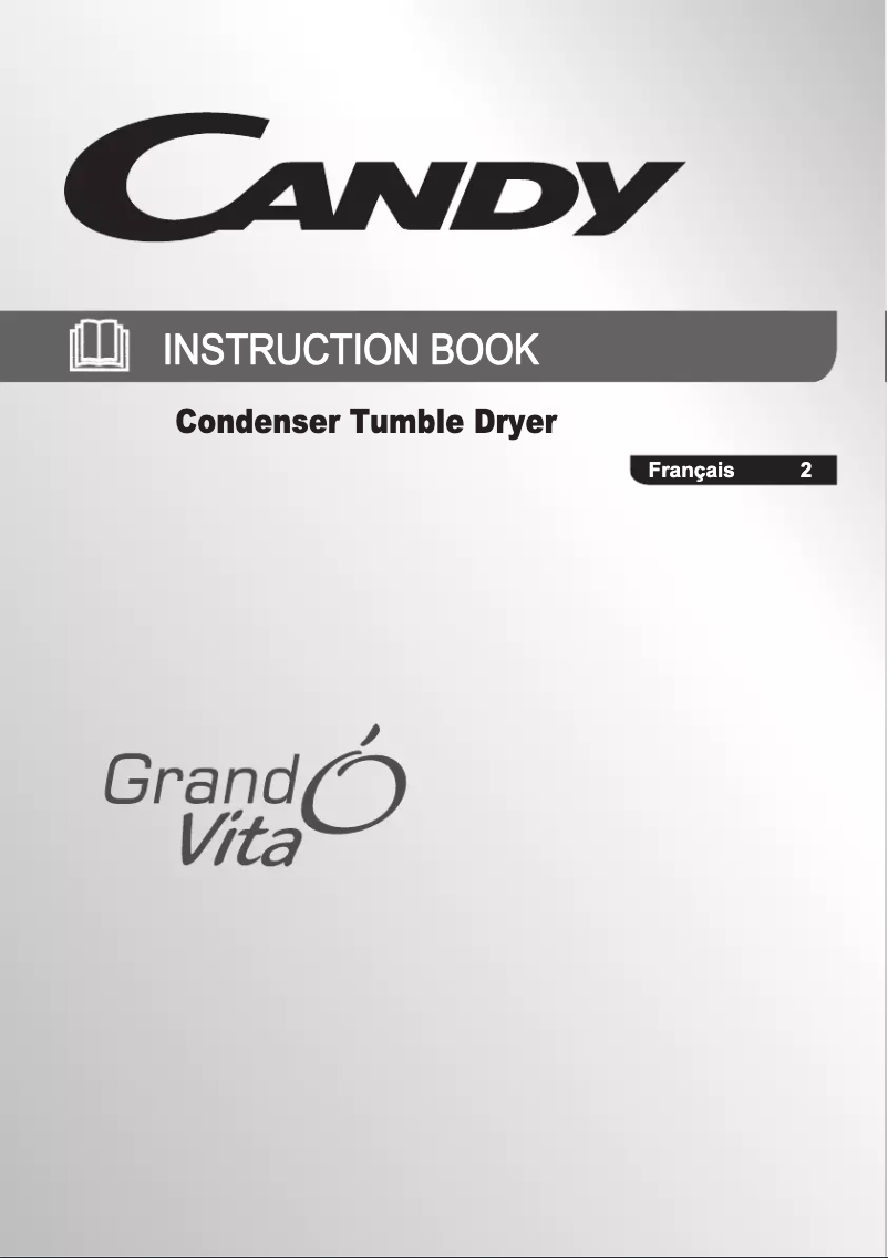 Page 1 de la notice Manuel utilisateur Candy GVC D813B-47