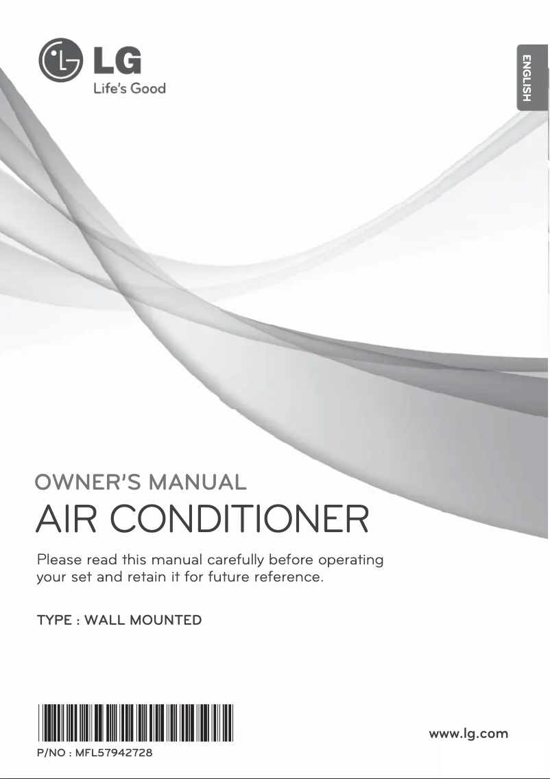 Página 1 del manual Manual de usuario LG ASNW186CSA0