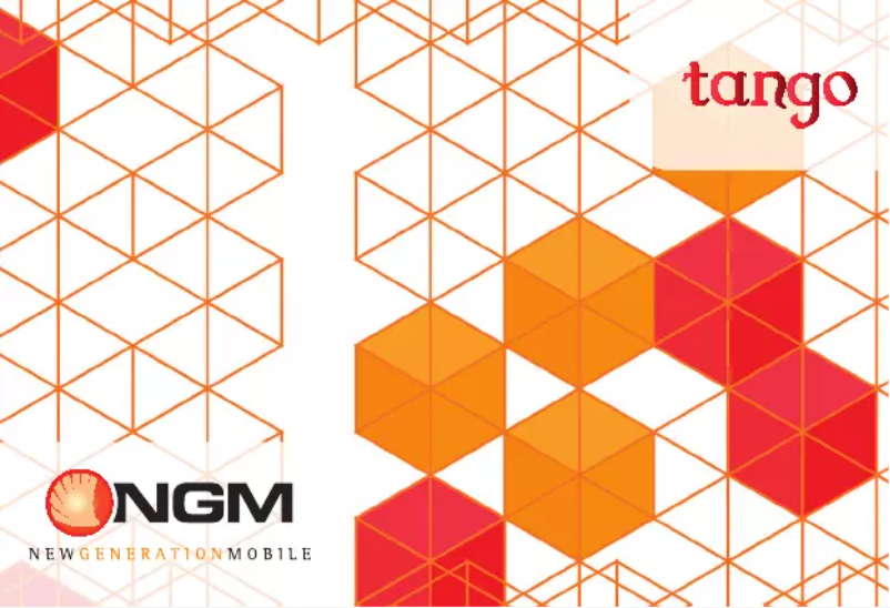Page n°1 - Manuel utilisateur NGM Tango
