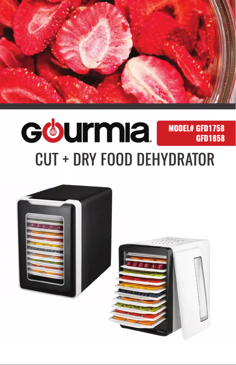 Page n°1 - Manuel utilisateur Gourmia GFD1758