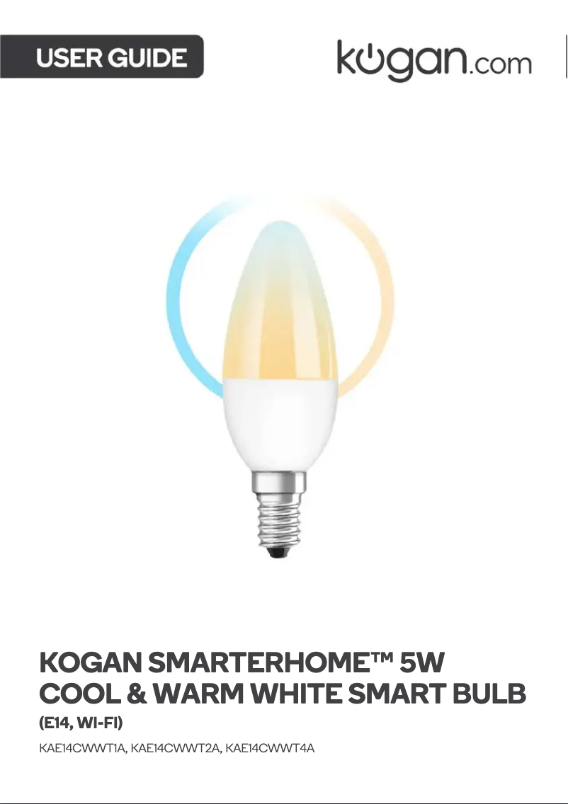 Page 1 de la notice Manuel utilisateur Kogan KAE14CWWT1A