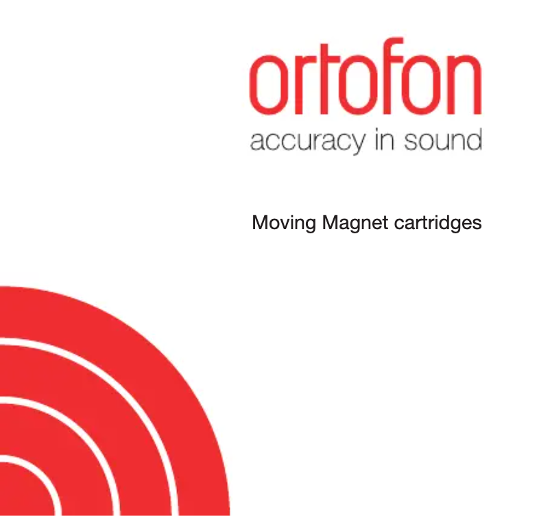 Page n°1 - Manuel utilisateur Ortofon OM 5S